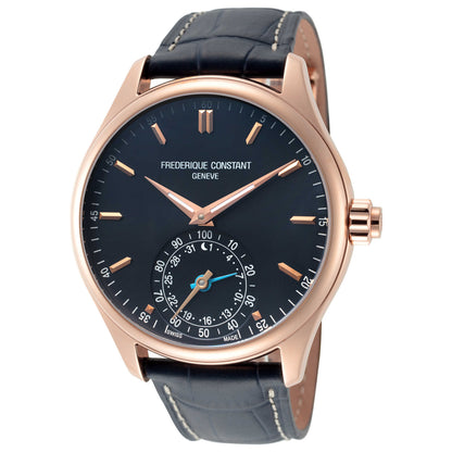 Front view of Frederique Constant Horological Smartwatch Men's Swiss Quartz (Battery-Powered) Smartwatch FC-285NS5B4