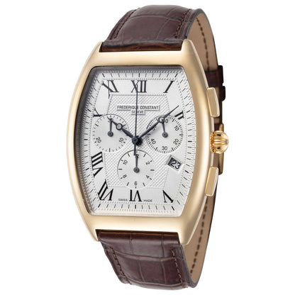 Front view of Frederique Constant Art Deco Men's Quartz Watch FC-292M4T25
