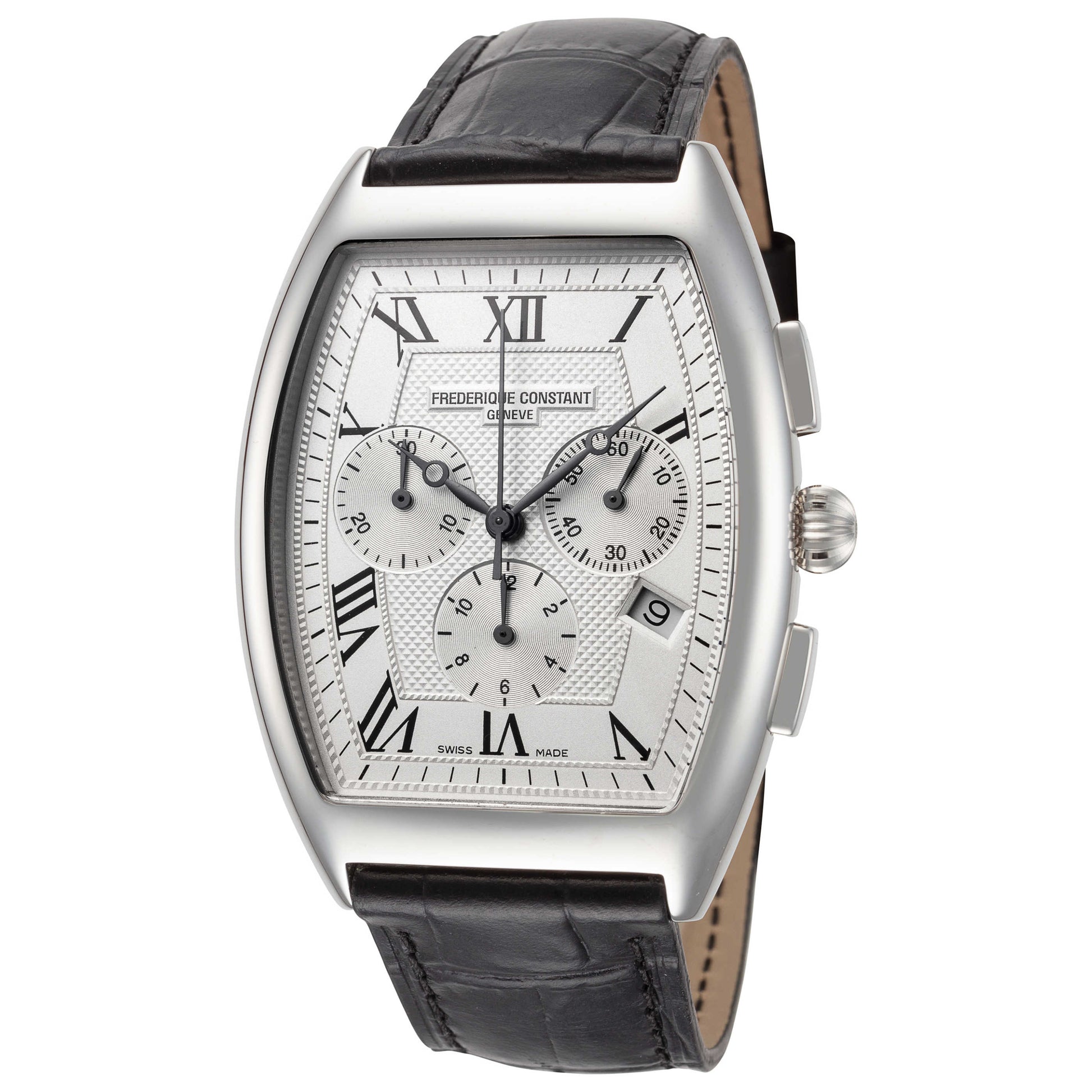Front view of Frederique Constant Art Deco Men's Quartz Watch FC-292M4T26