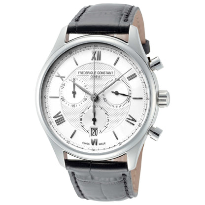 Front view of Frederique Constant Classics Chrono Men's Quartz Watch FC-292MS5B6