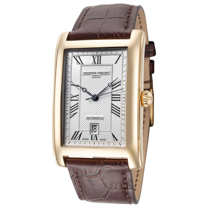 Front view of Frederique Constant Carree Men's Automatic Watch FC-303MC4C25