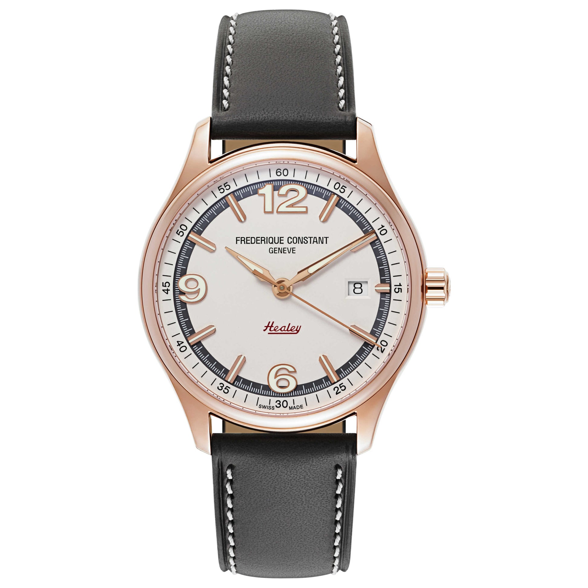 Front view of Frederique Constant Vintage Rally Men's Automatic Watch FC-303WGH5B4