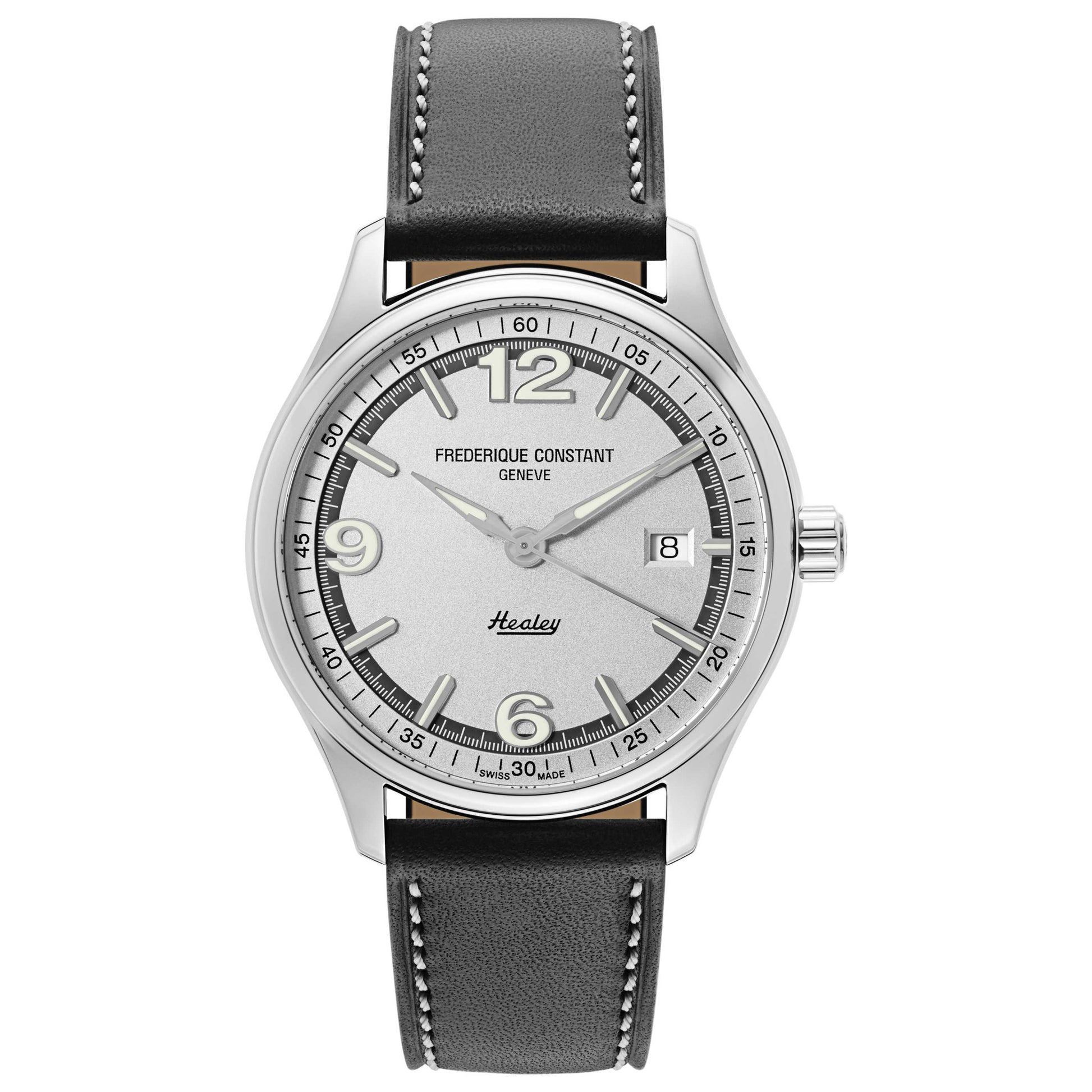 Front view of Frederique Constant Vintage Rally Men's Automatic Watch FC-303WGH5B6