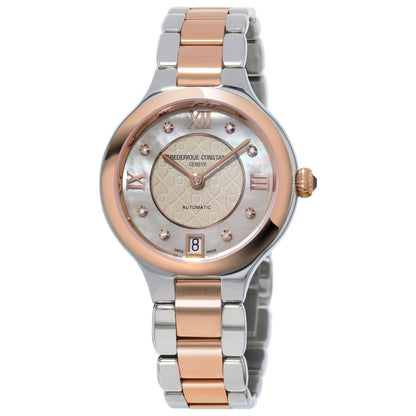 Front view of Frederique Constant Classics Delight Women's Automatic Watch FC-306LGHD3ER2B