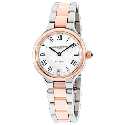 Front view of Frederique Constant Dress Women's Automatic Watch FC-306MC3ER2B