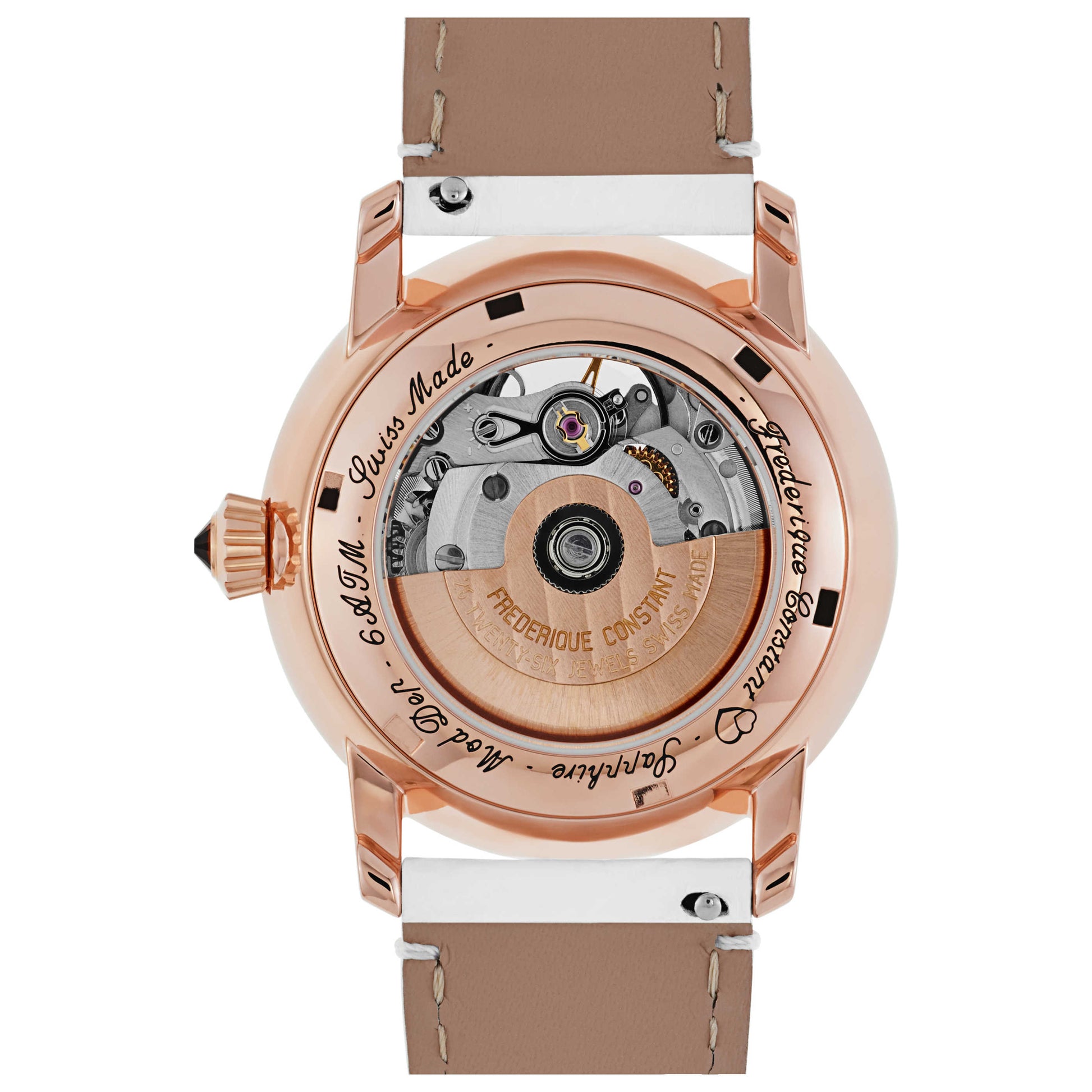 Frederique Constant Heart Beat Women's Automatic Watch FC-310HBAD2P4 - Image #2