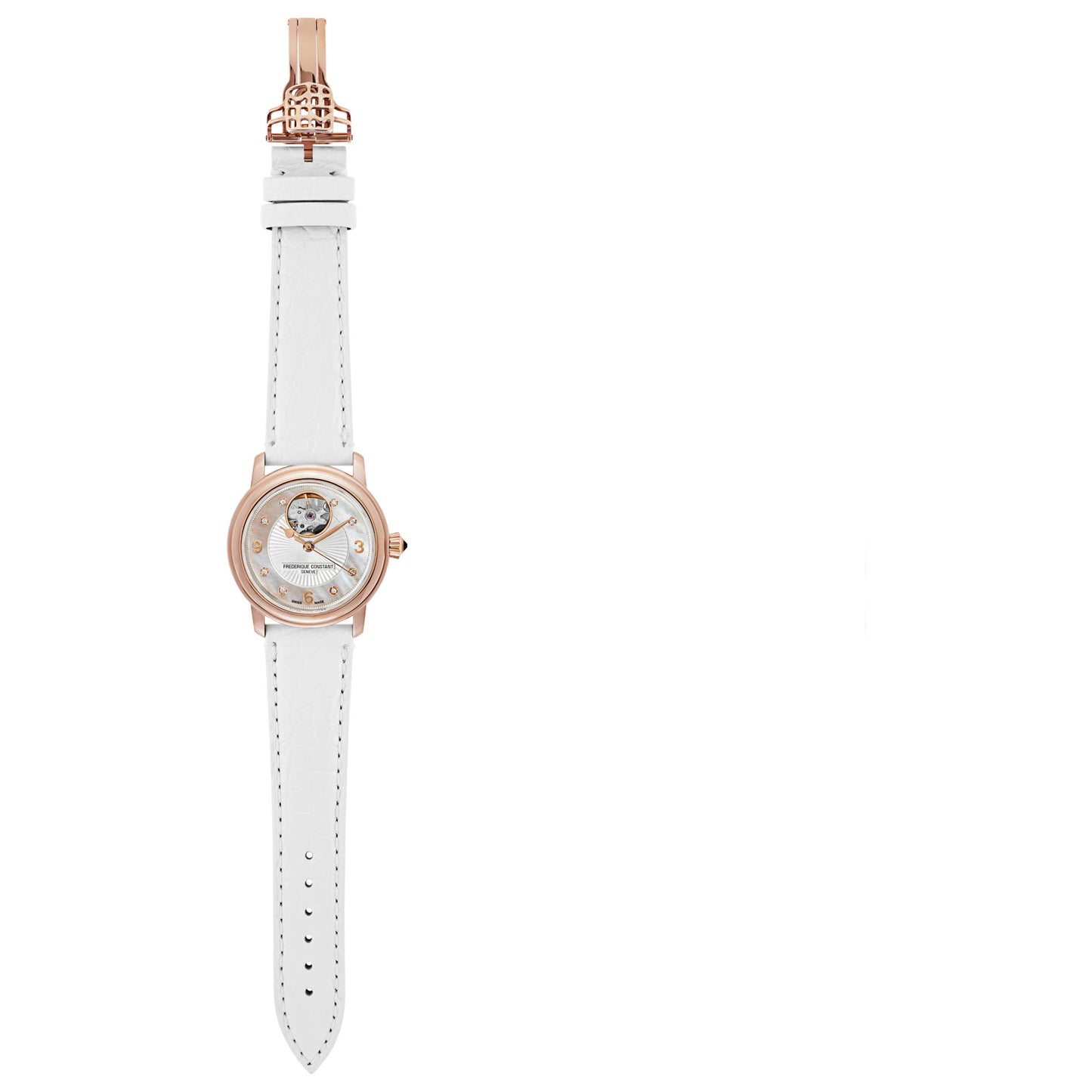 Frederique Constant Heart Beat Women's Automatic Watch FC-310HBAD2P4 - Image #8