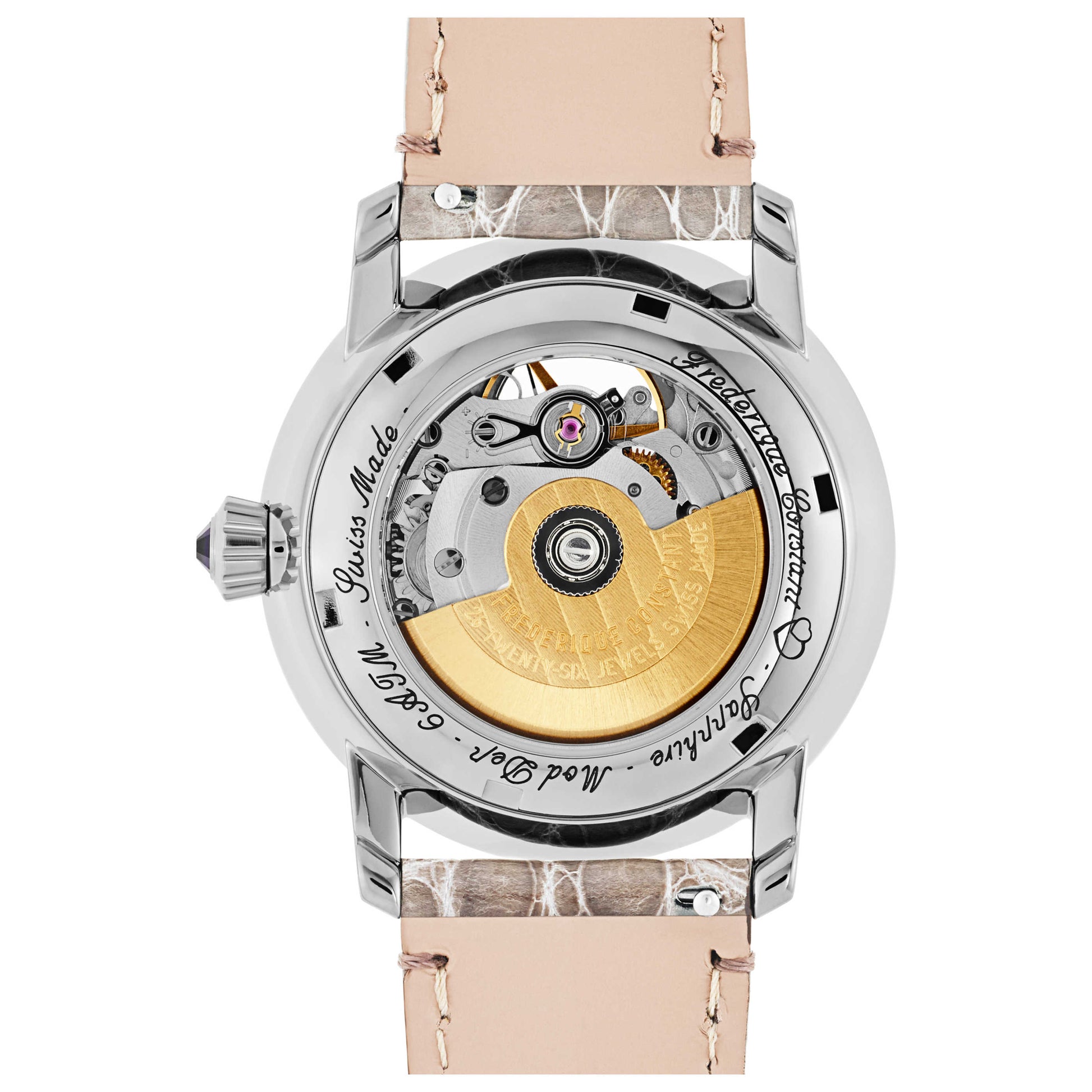 Frederique Constant Heart Beat Women's Automatic Watch FC-310HBAD2PD6 - Image #2