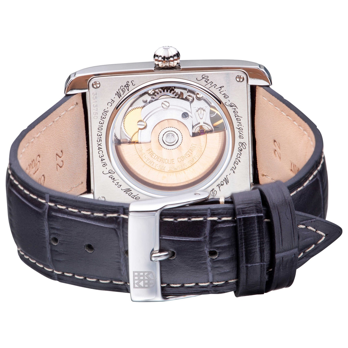 Frederique Constant Heartbeat Men's Automatic Watch FC-310MB4S36 - Image #3