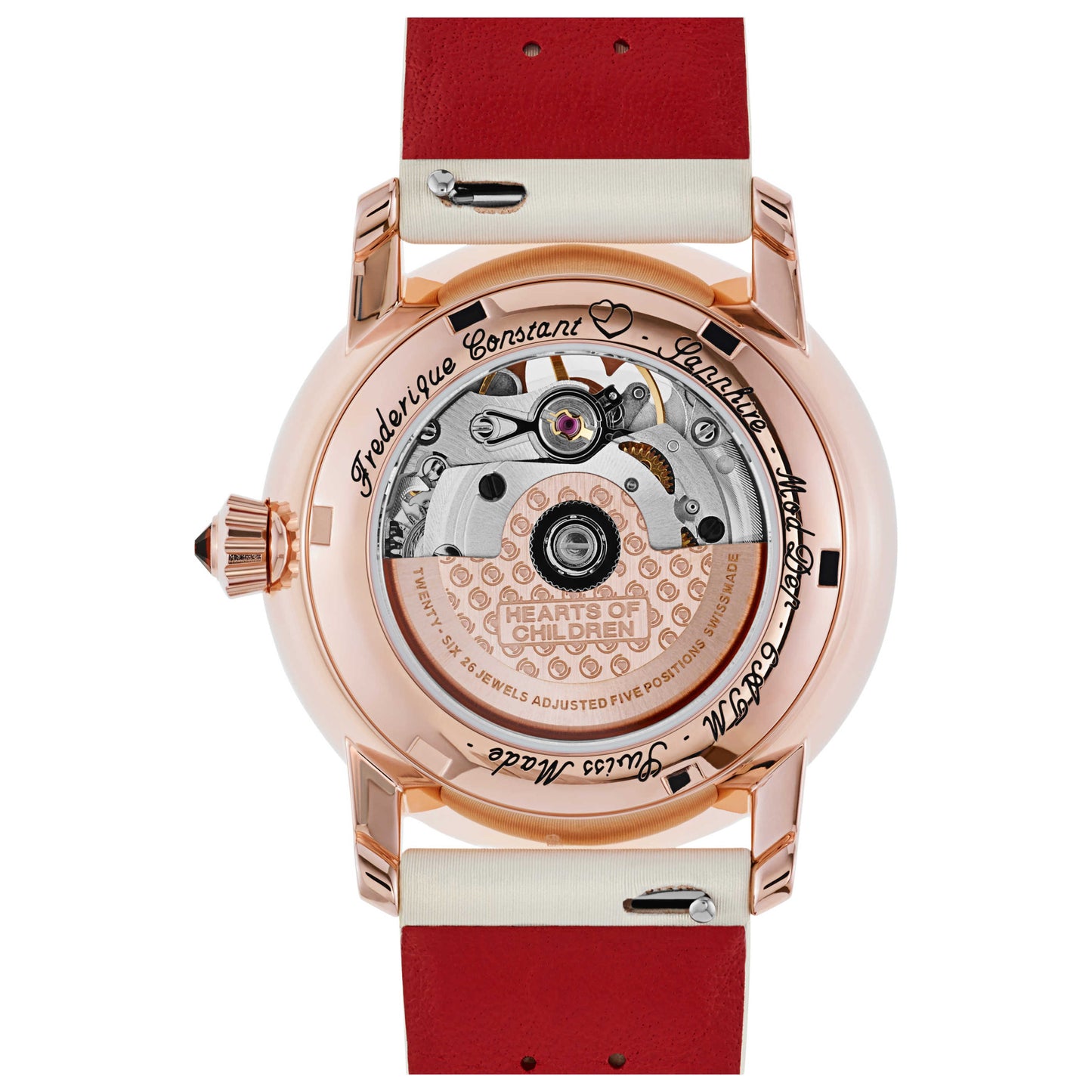 Frederique Constant World Heart Federation Women's Automatic Watch FC-310WHF2PD4 - Image #2