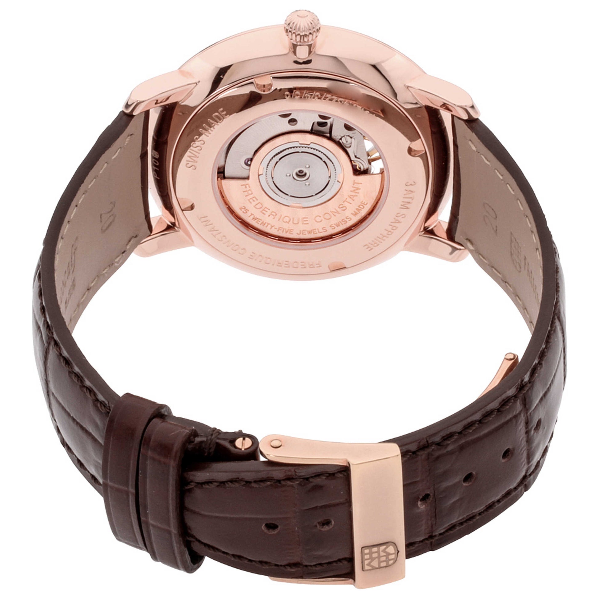 Frederique Constant Slimline Men's Automatic Watch FC-312V4S4 - Image #3