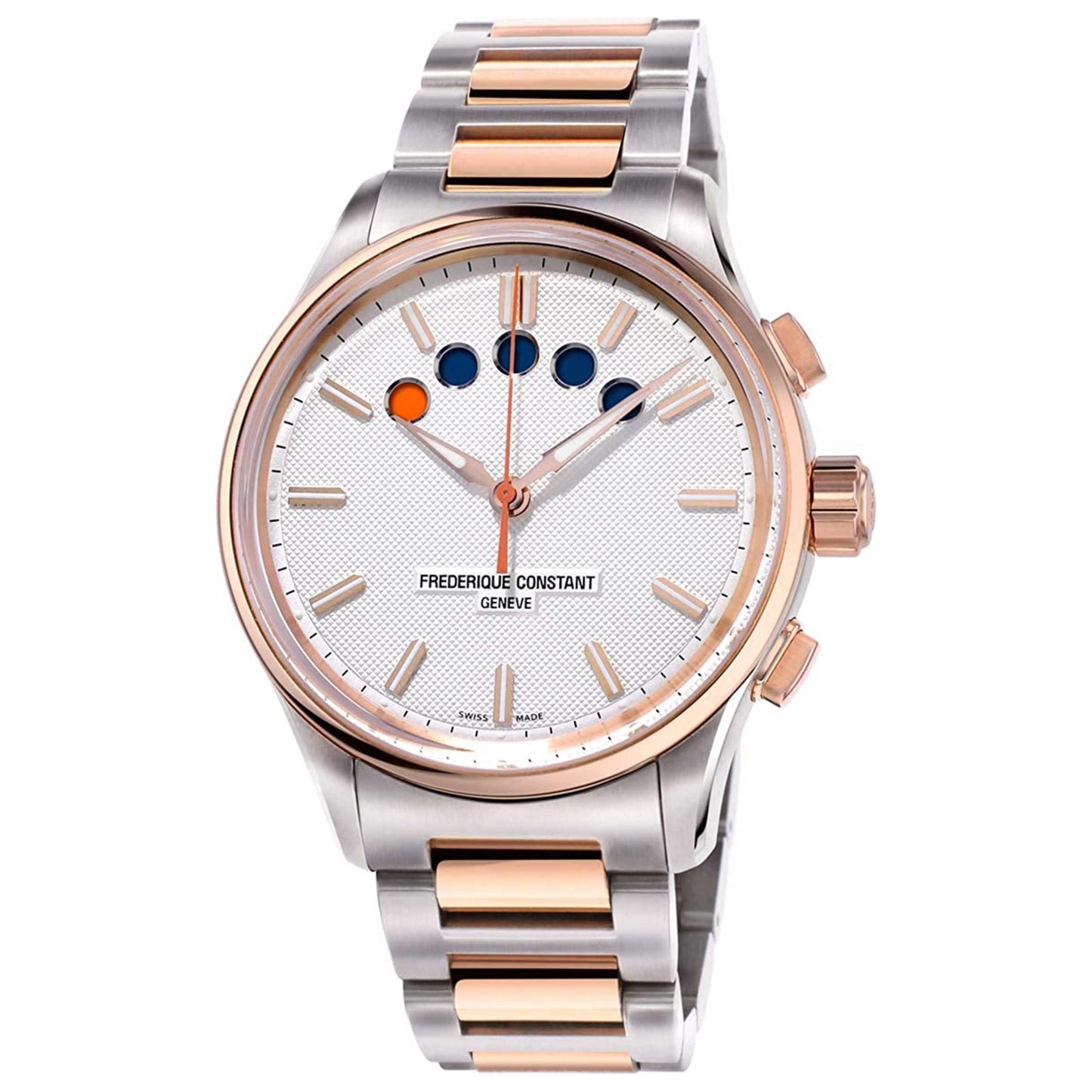 Front view of Frederique Constant Yacht Timer Regatta Countdown Men's Automatic Watch FC-380VT4H2B