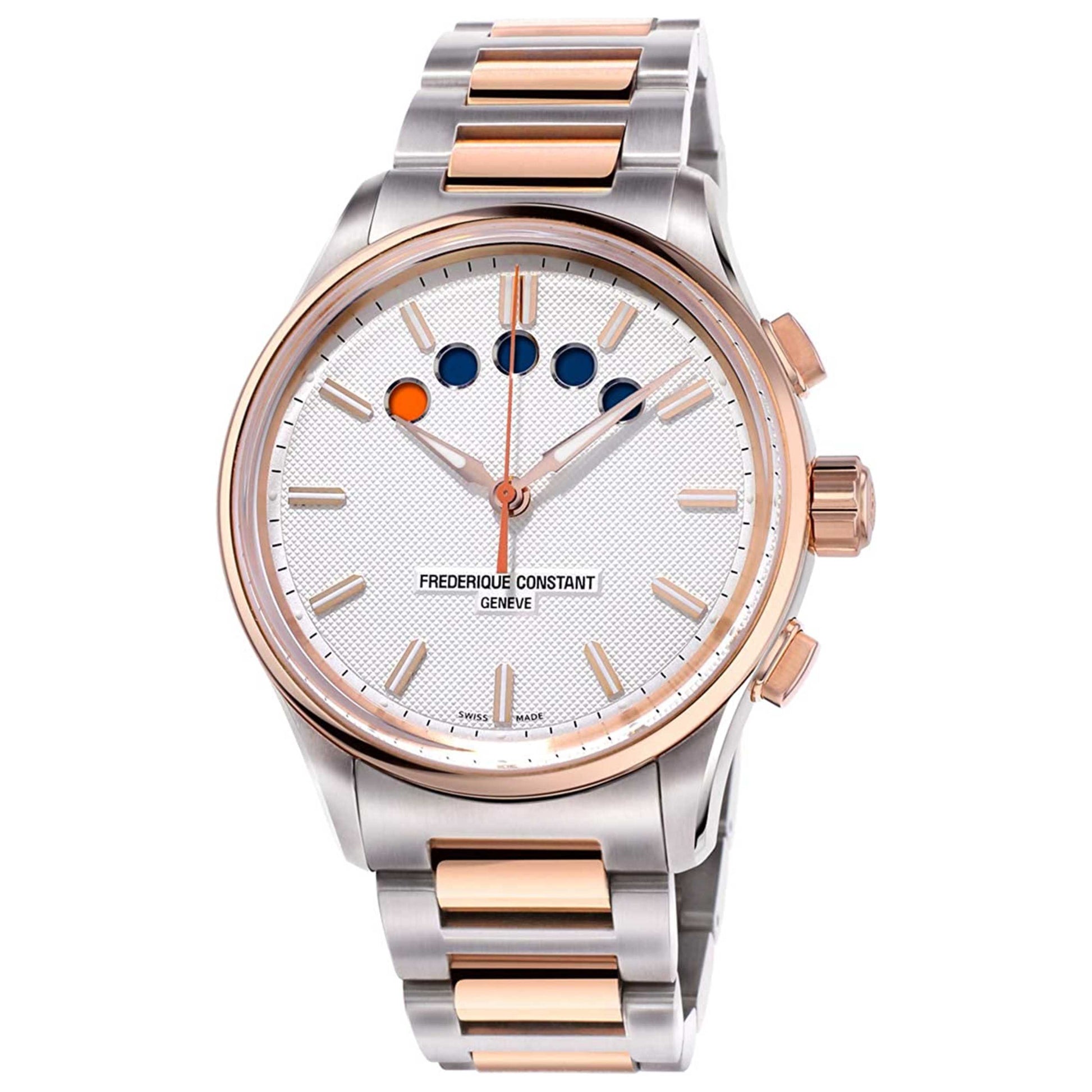 Front view of Frederique Constant Yacht Timer Regatta Countdown Men's Automatic Watch FC-380VT4H2B