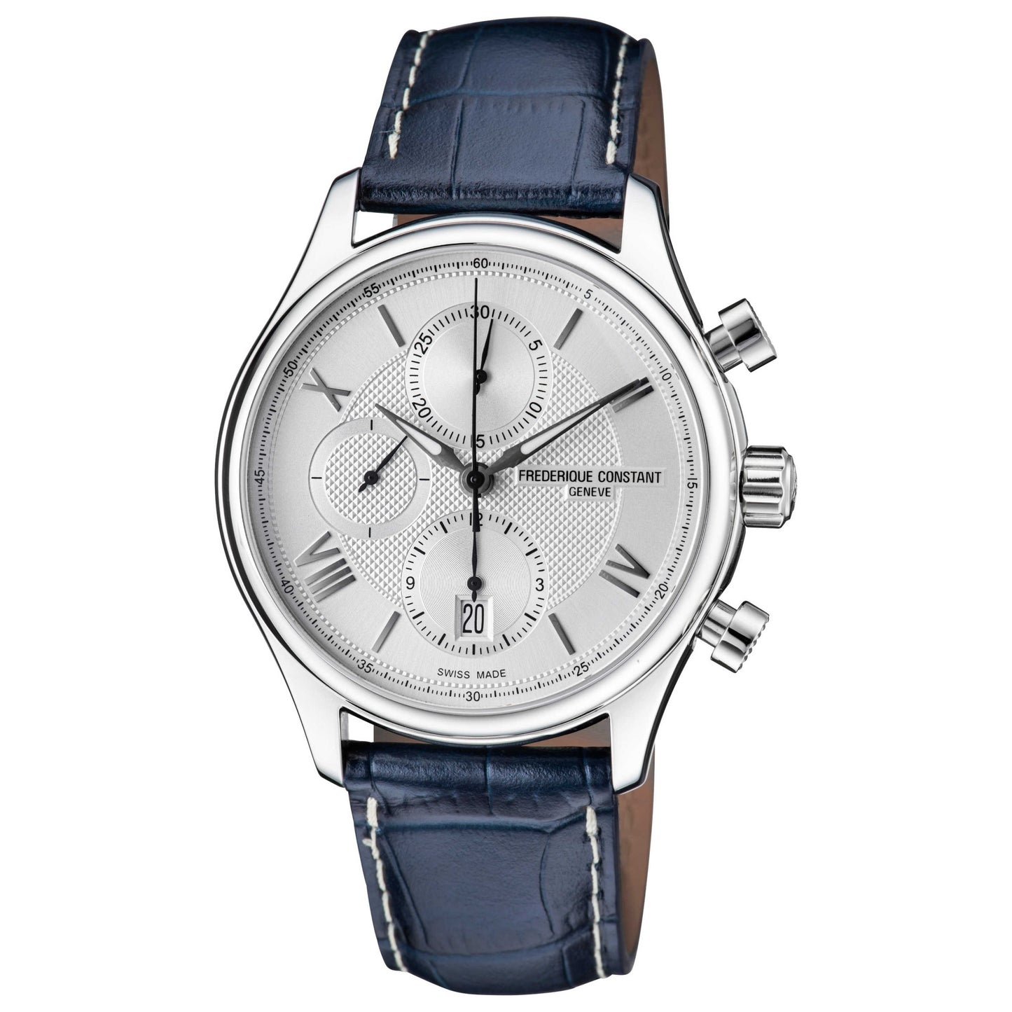 Front view of Frederique Constant Runabout Chrono Men's Automatic Watch FC-392MS5B6