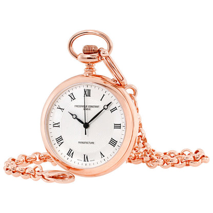 Front view of Frederique Constant Slimline Hand Wind Men's Manual-Wind Watch FC-700MC6PW4