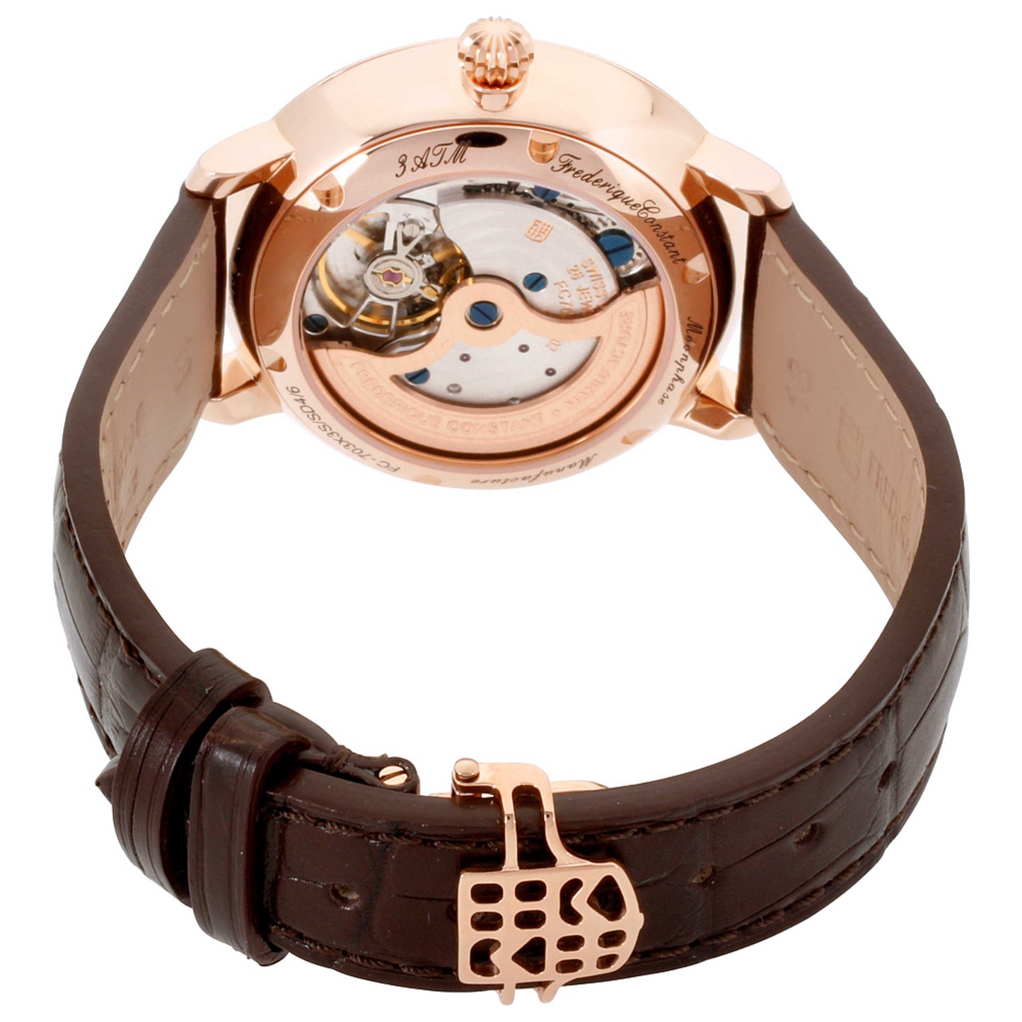 Frederique Constant Slimline Men's Automatic Watch FC-702V3S4 - Image #3