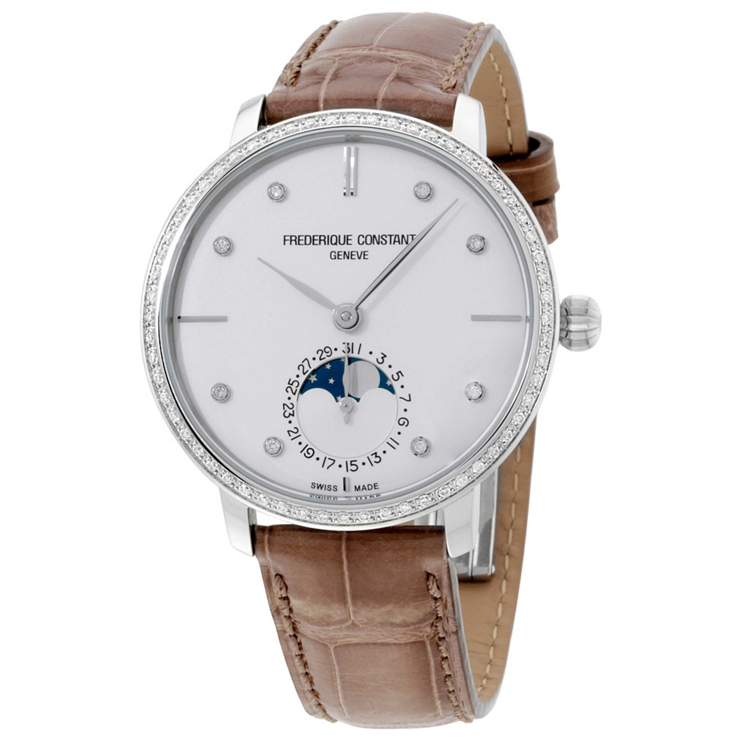 Front view of Frederique Constant Manufacture Men's Automatic Watch FC-703SD3SD6