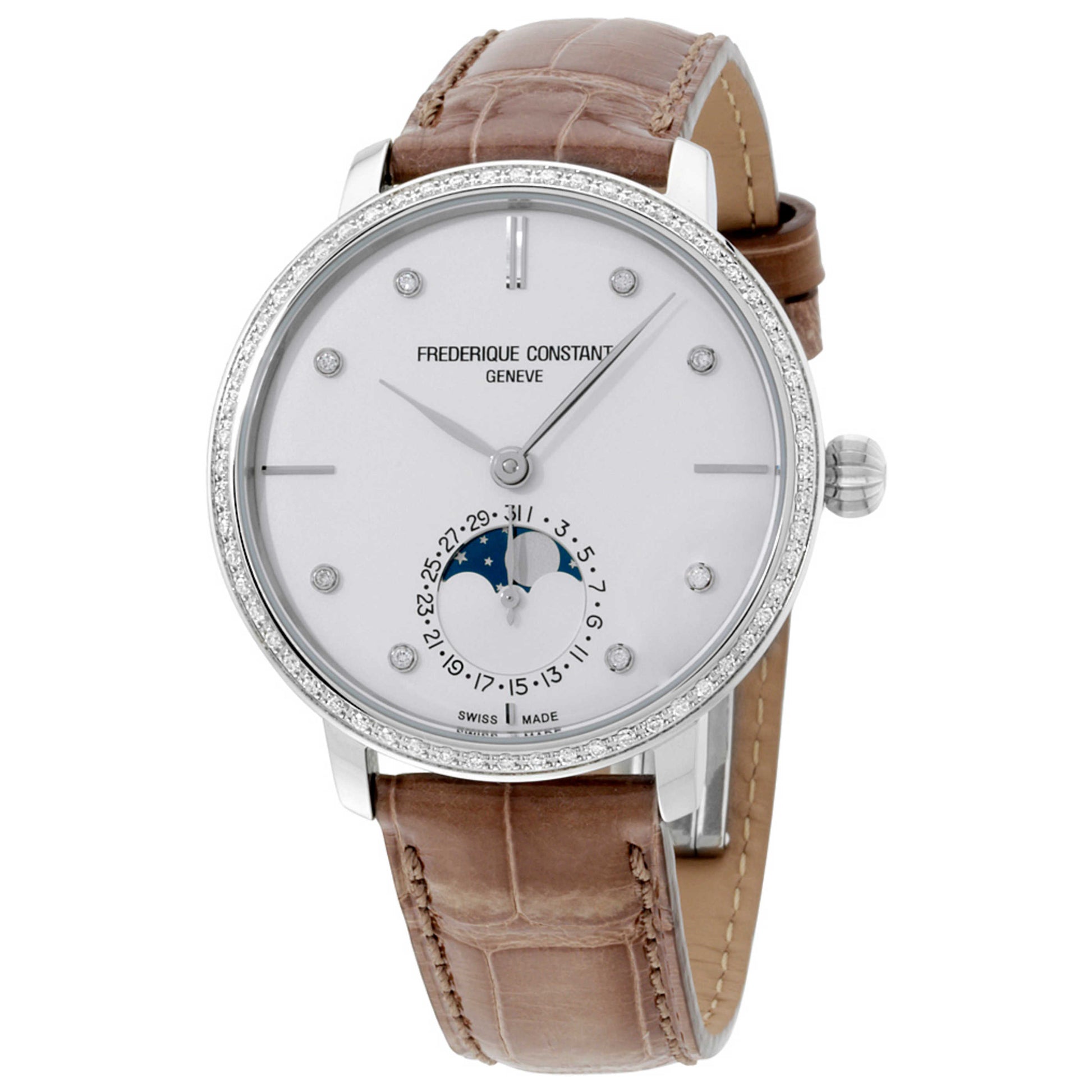 Front view of Frederique Constant Manufacture Men's Automatic Watch FC-703SD3SD6