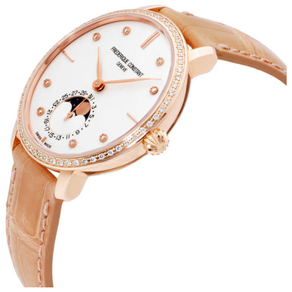 Frederique Constant Slimline Women's Automatic Watch FC-703VD3SD4 - Image #2