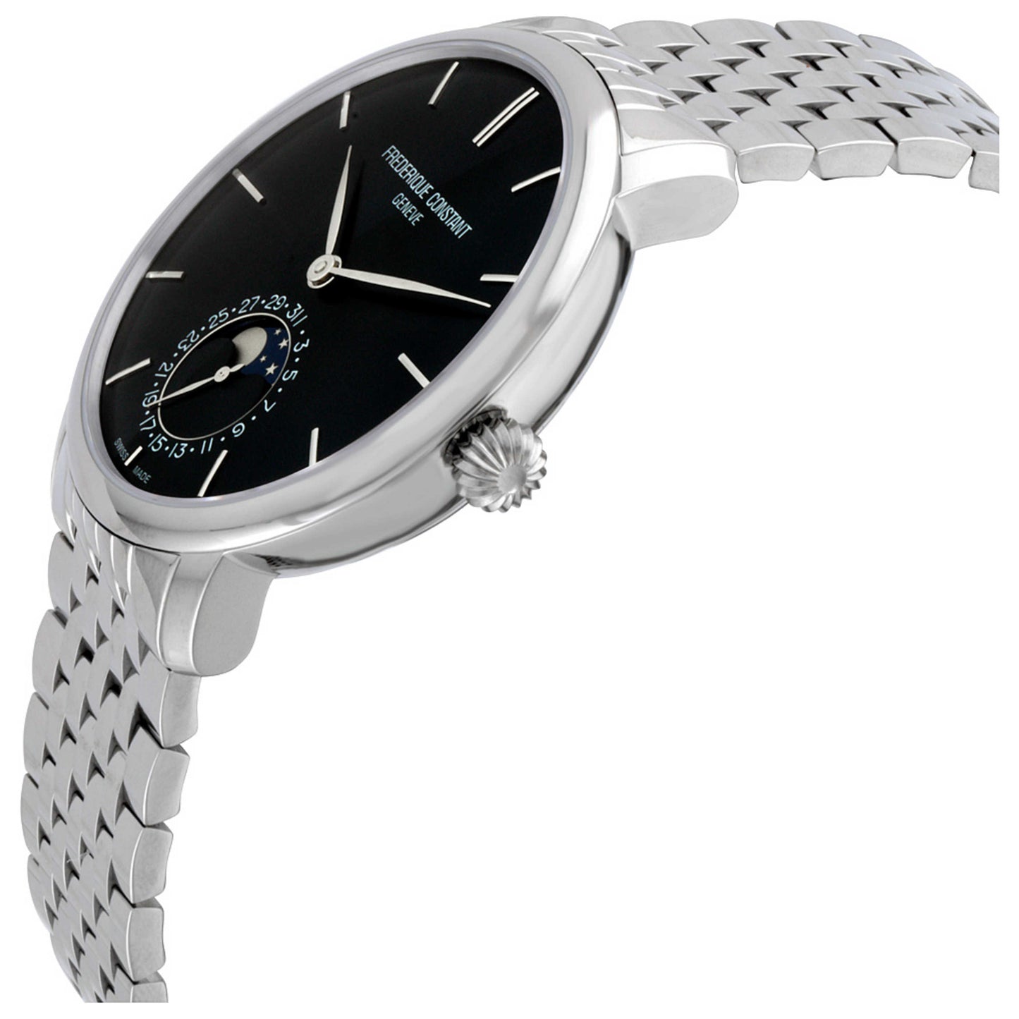 Frederique Constant Slimline Men's Automatic Watch FC-705N4S6B - Image #3