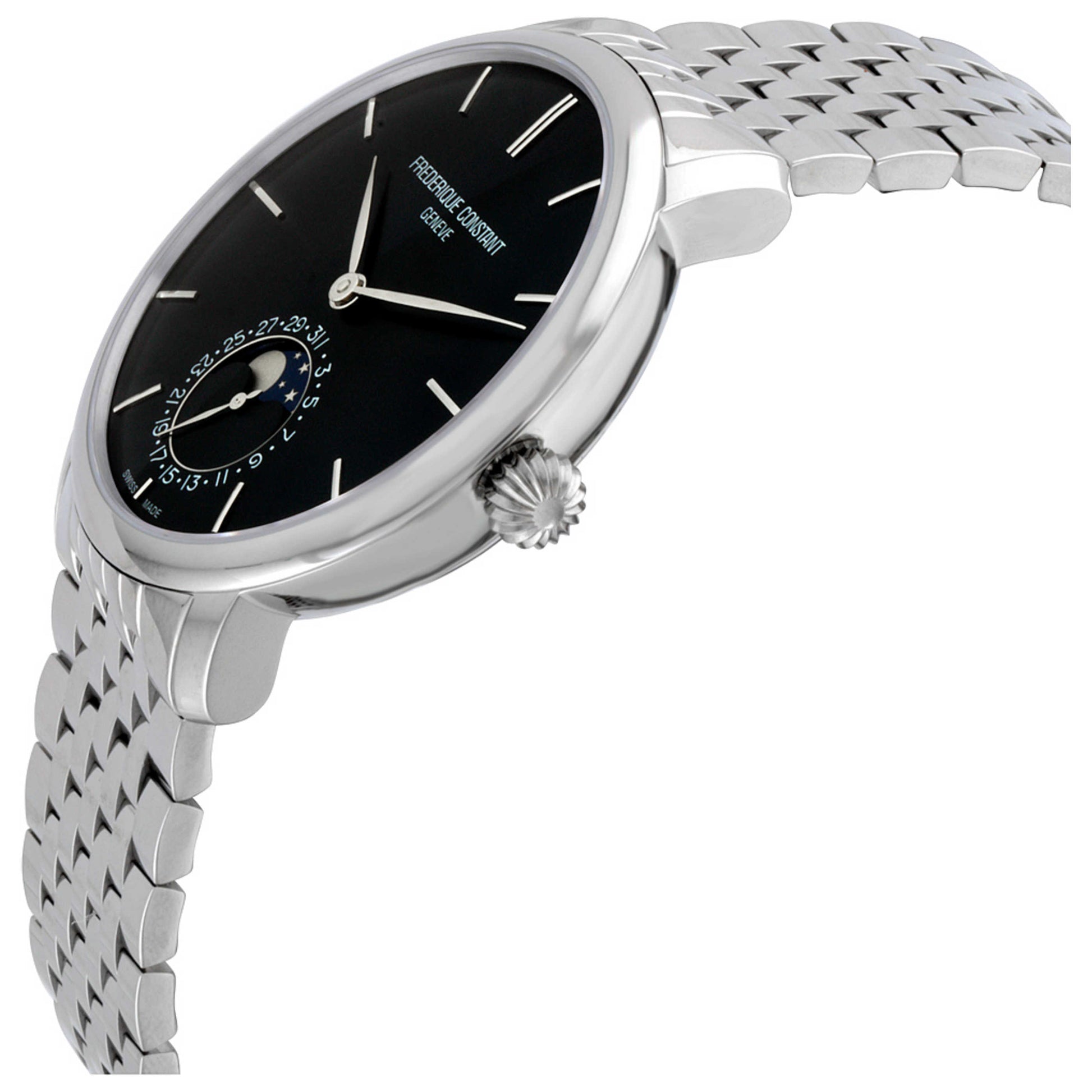 Frederique Constant Slimline Men's Automatic Watch FC-705N4S6B - Image #3