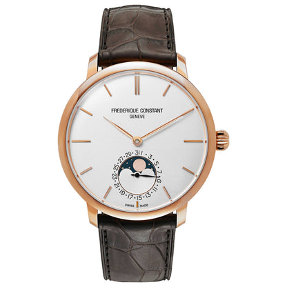 Front view of Frederique Constant Slimline Men's Automatic Watch FC-705V4S9