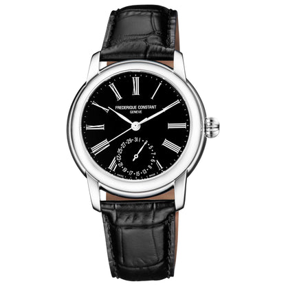 Front view of Frederique Constant Slimline Men's Automatic Watch FC-710MB4H6