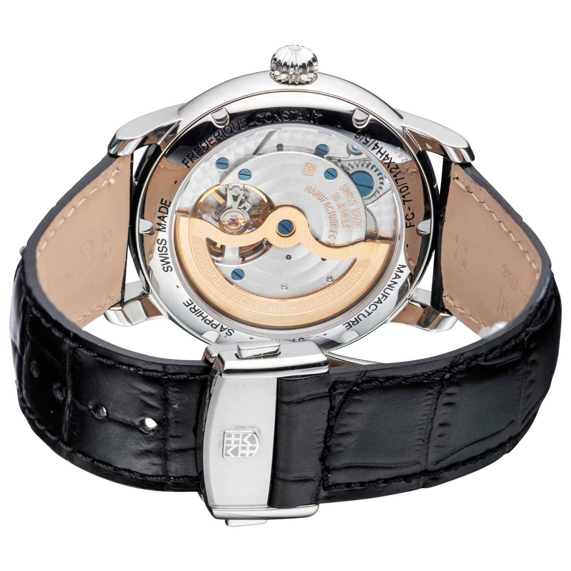 Frederique Constant Slimline Men's Automatic Watch FC-710MB4H6 - Image #3