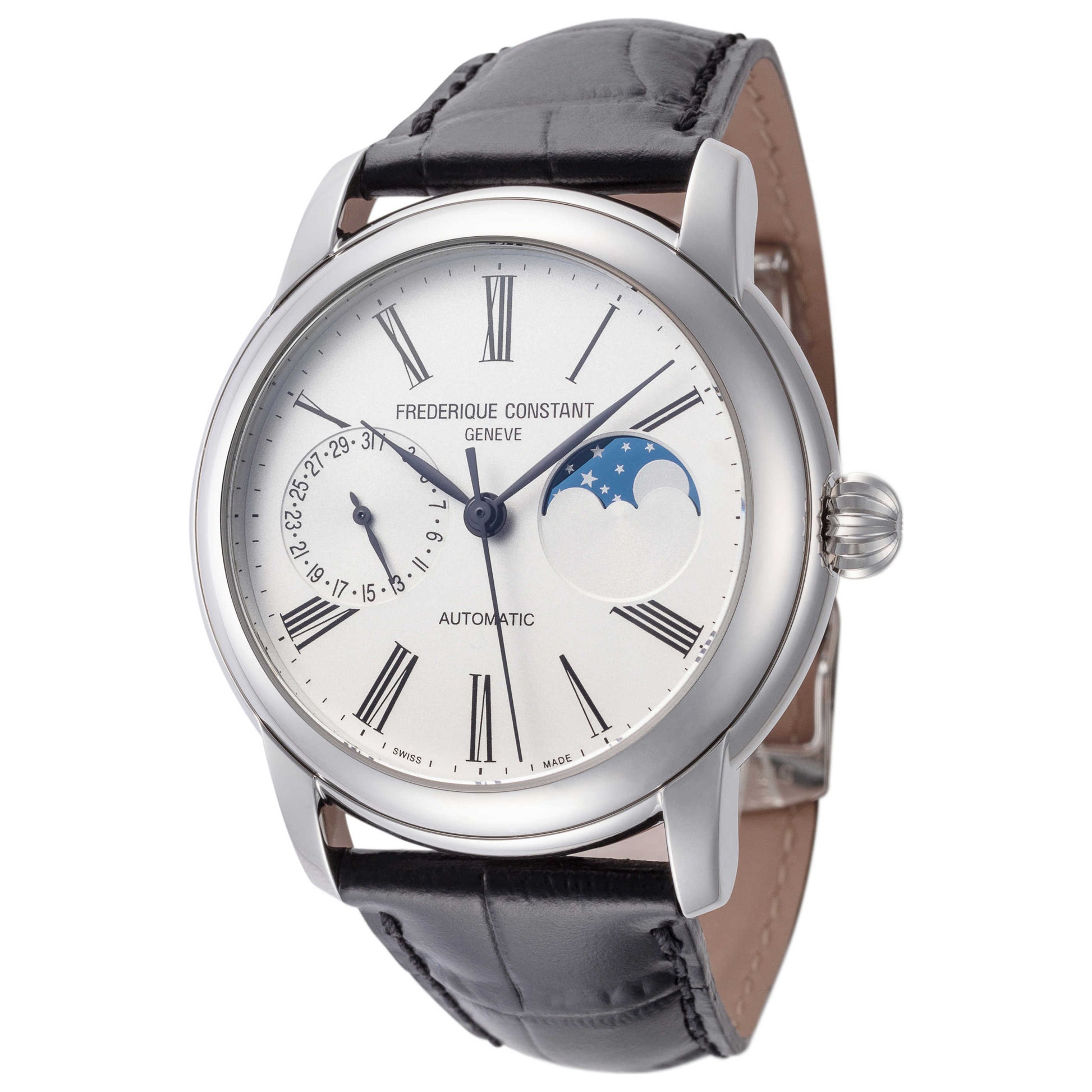 Front view of Frederique Constant Classics Men's Automatic Watch FC-712MS4H6