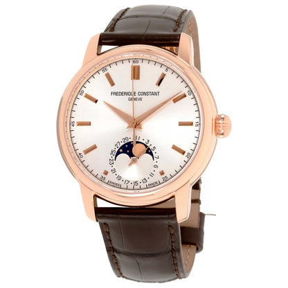 Front view of Frederique Constant Classics Men's Automatic Watch FC-715V4H4