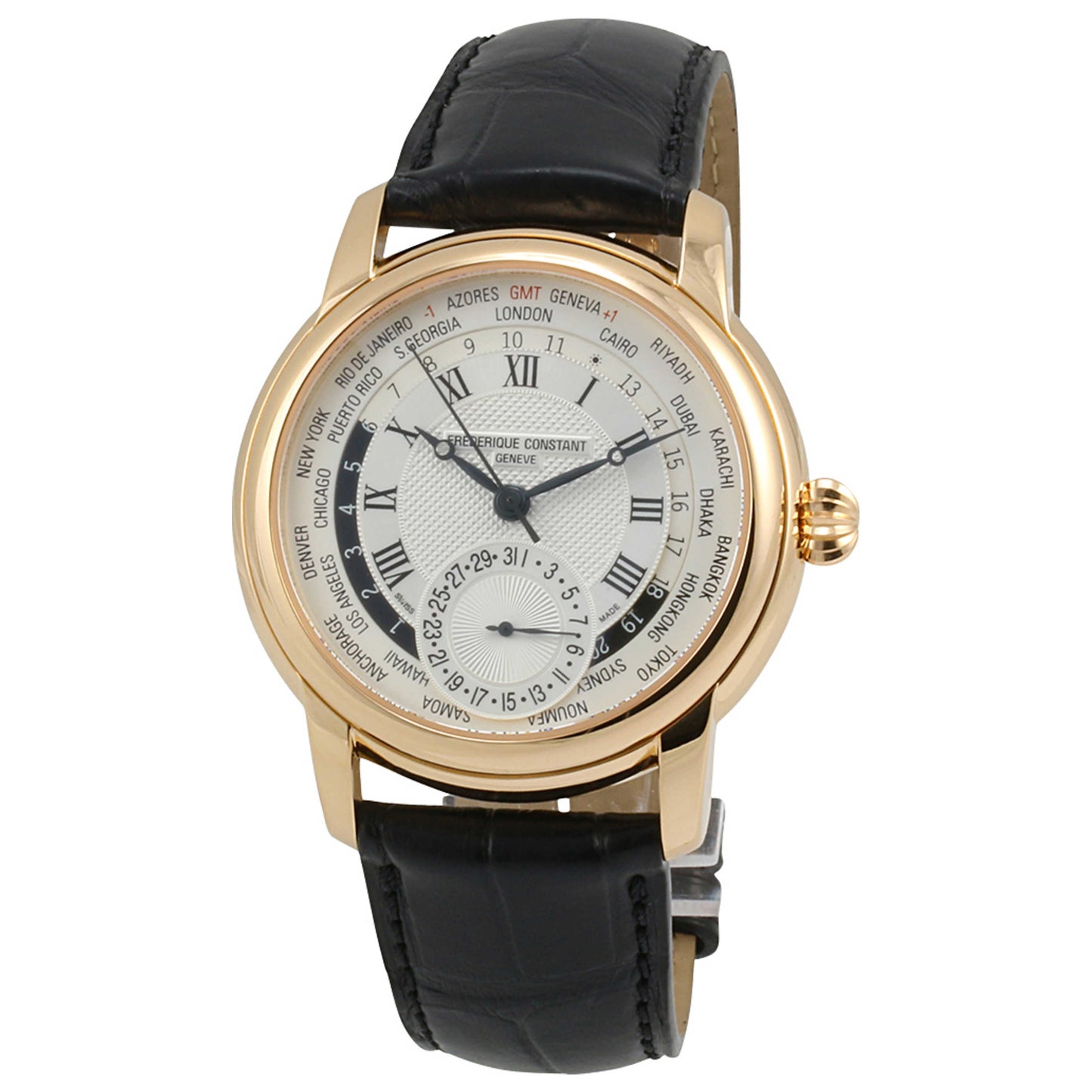 Front view of Frederique Constant Classics Men's Automatic Watch FC-718MC4H4