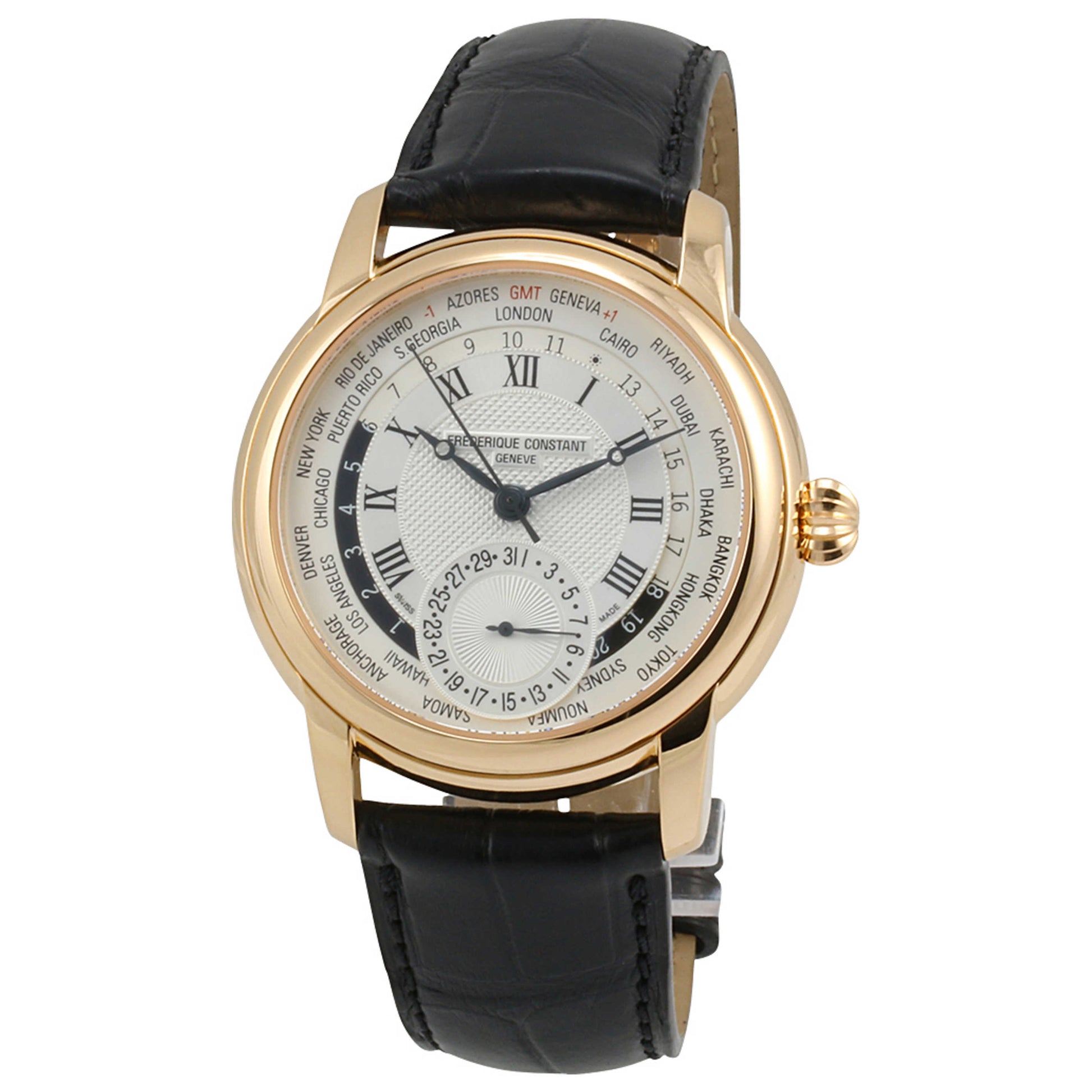 Front view of Frederique Constant Classics Men's Automatic Watch FC-718MC4H4