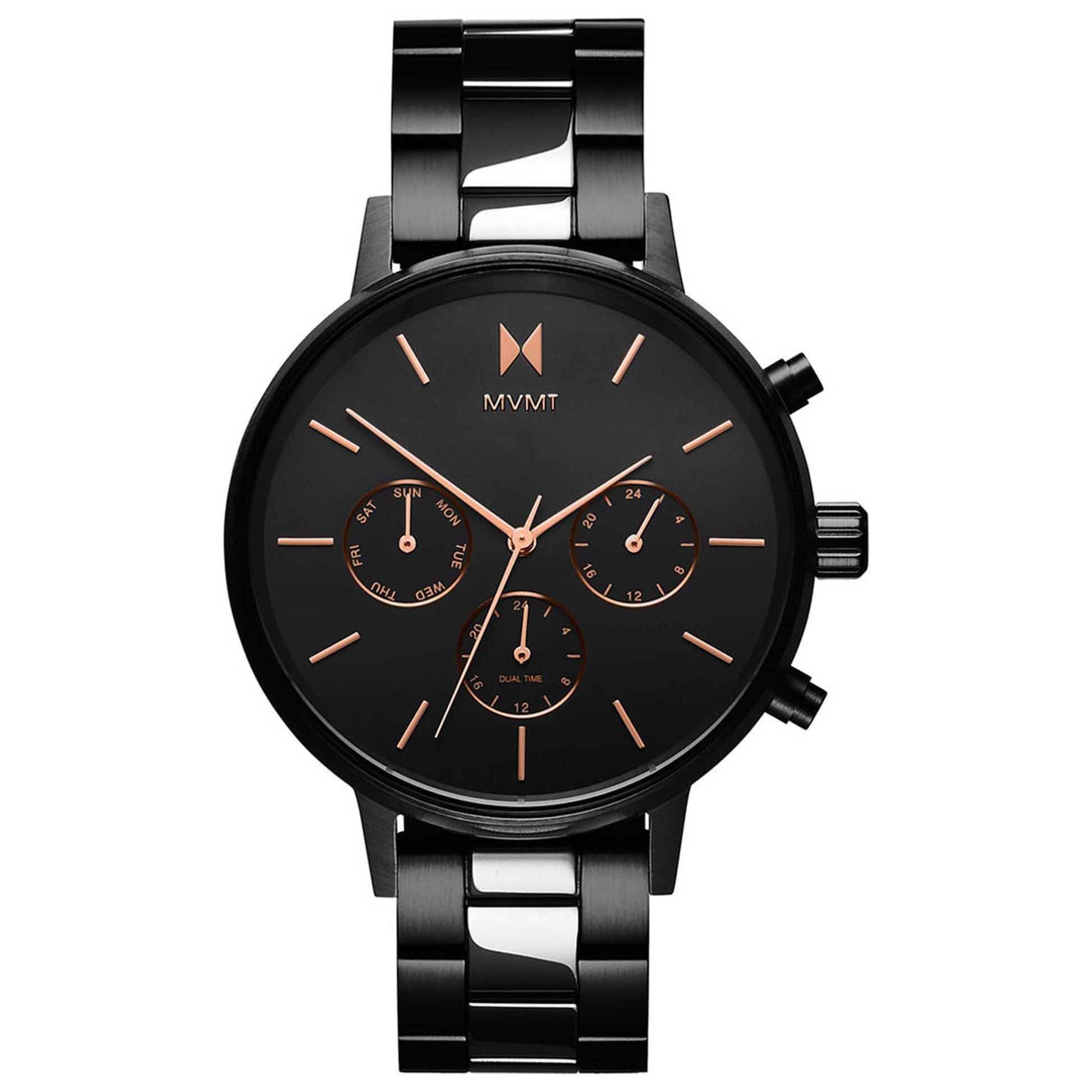 Front view of MVMT Series Women's Quartz Watch FC01-BL