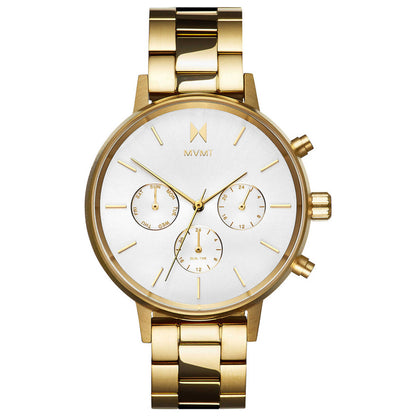 Front view of MVMT Nova Women's Quartz Watch FC01-G
