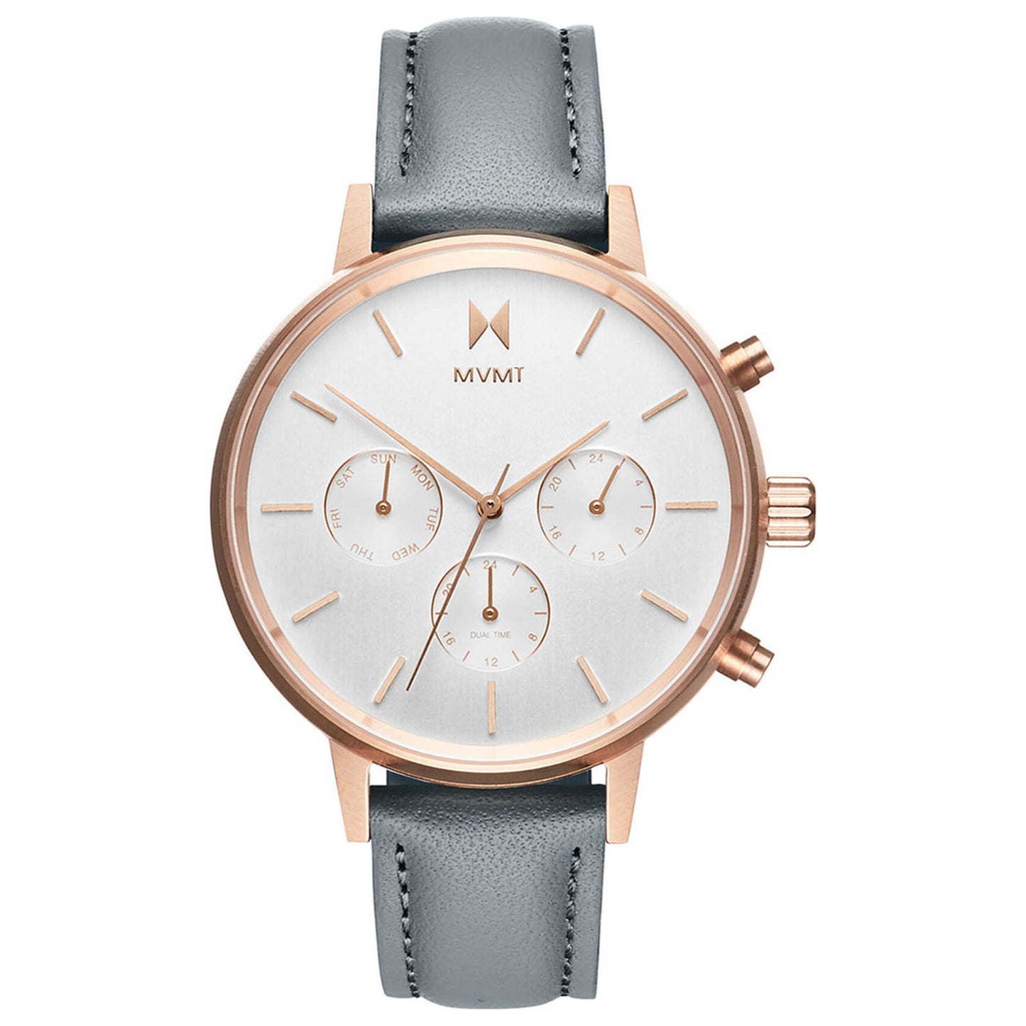 Front view of MVMT Nova Women's Quartz Watch FC01-RGGR