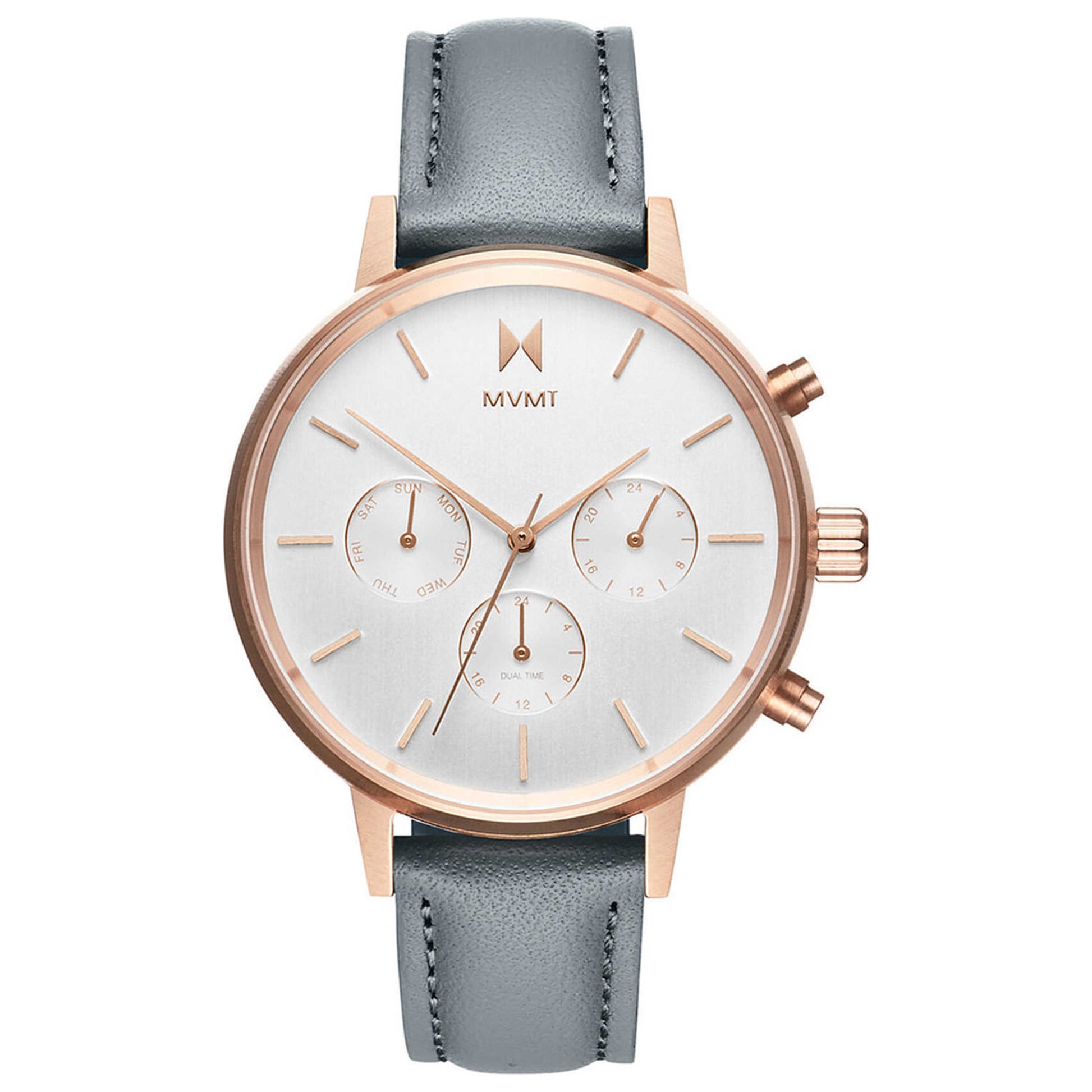 Front view of MVMT Nova Women's Quartz Watch FC01-RGGR