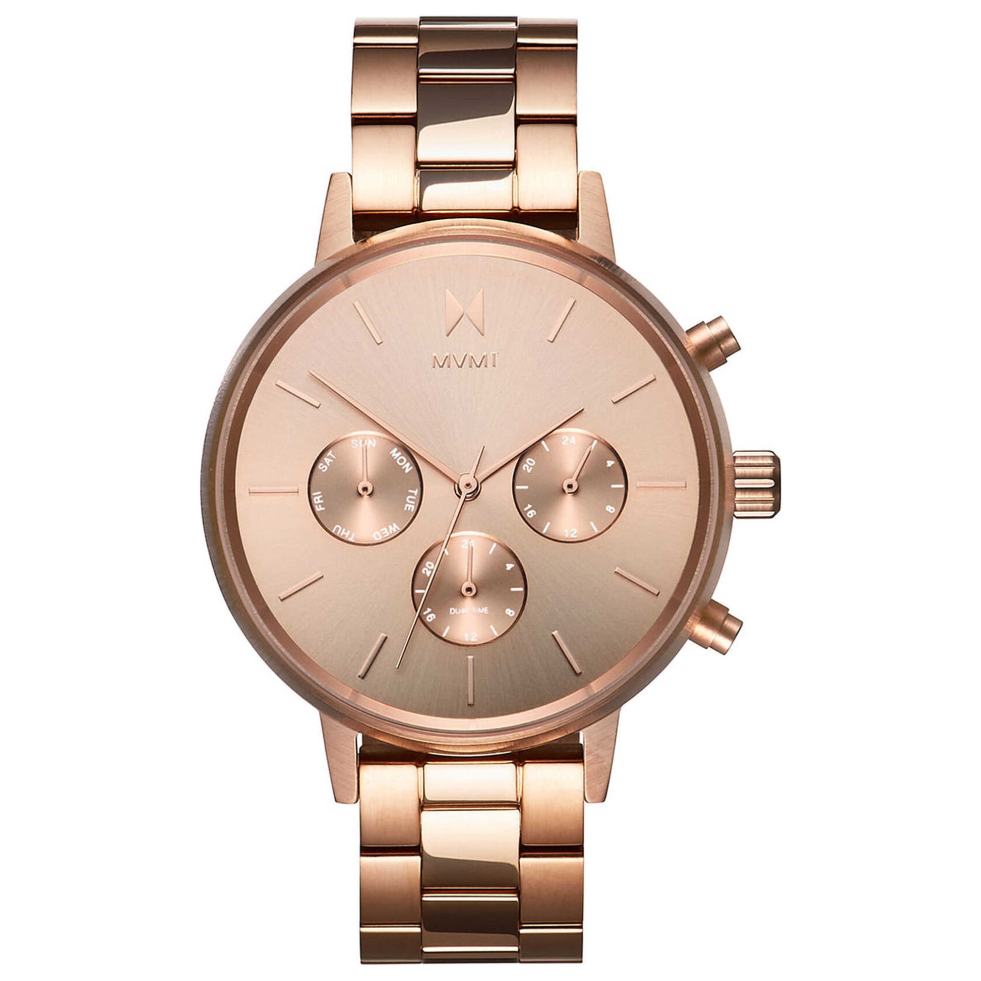 Front view of MVMT Nova Women's Quartz Watch FC01-RG