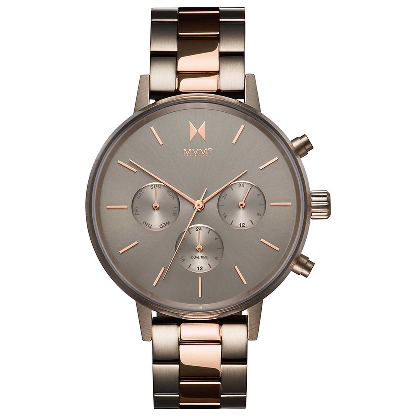 Front view of MVMT Nova Women's Quartz Watch FC01-TIRG