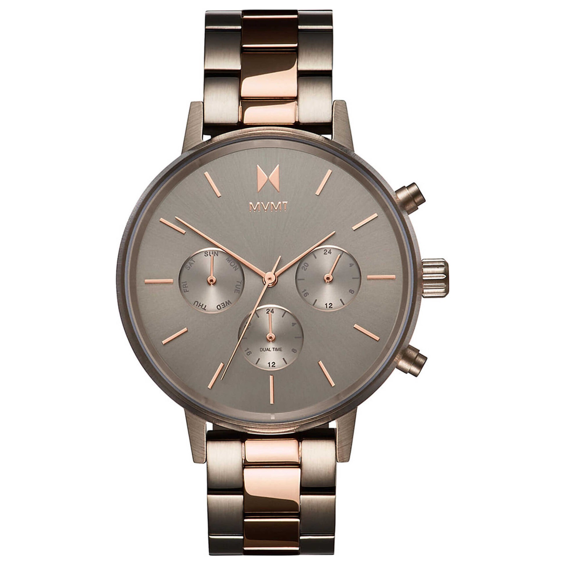 Front view of MVMT Nova Women's Quartz Watch FC01-TIRG