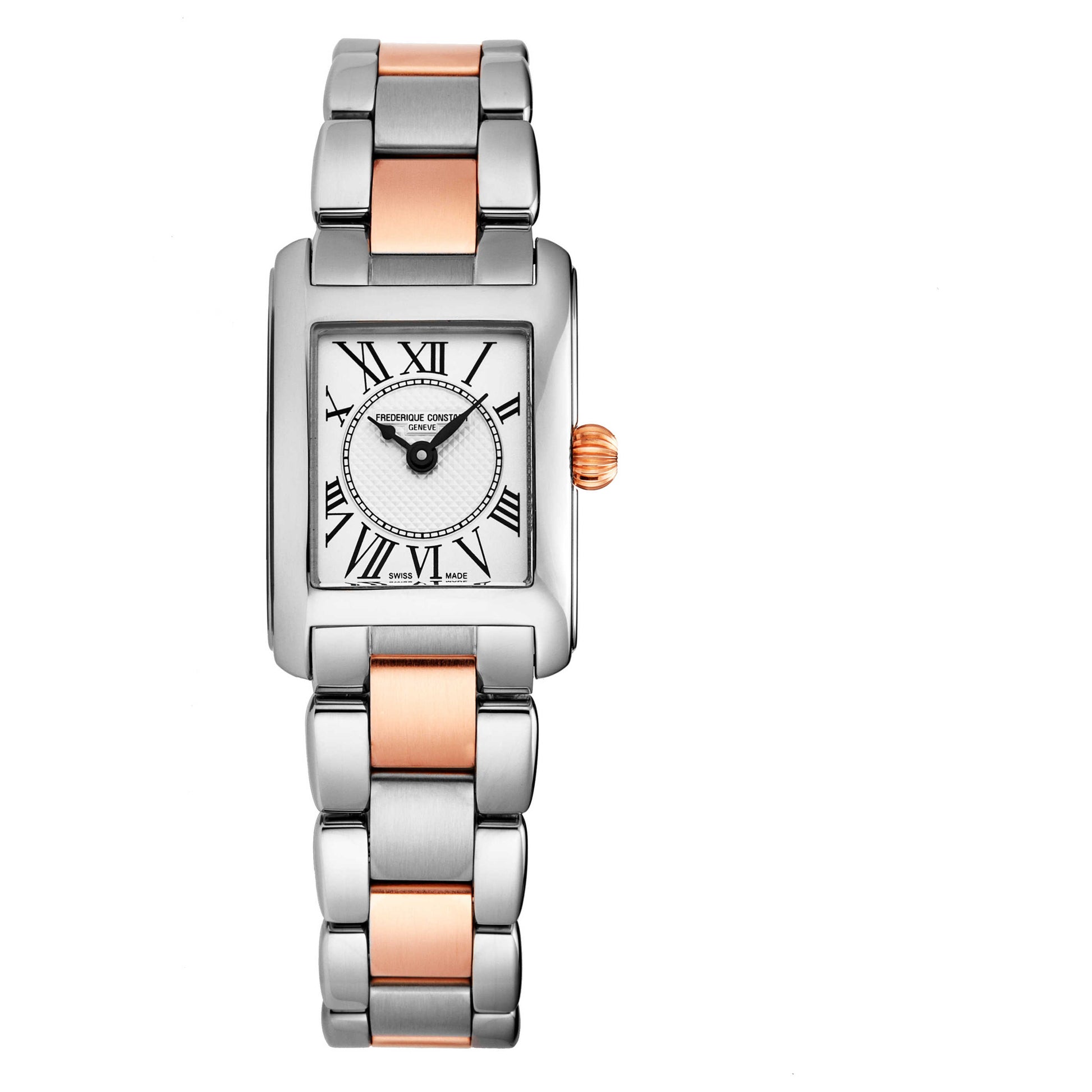 Front view of Frederique Constant Carree Women's Quartz Watch FC200MC12B