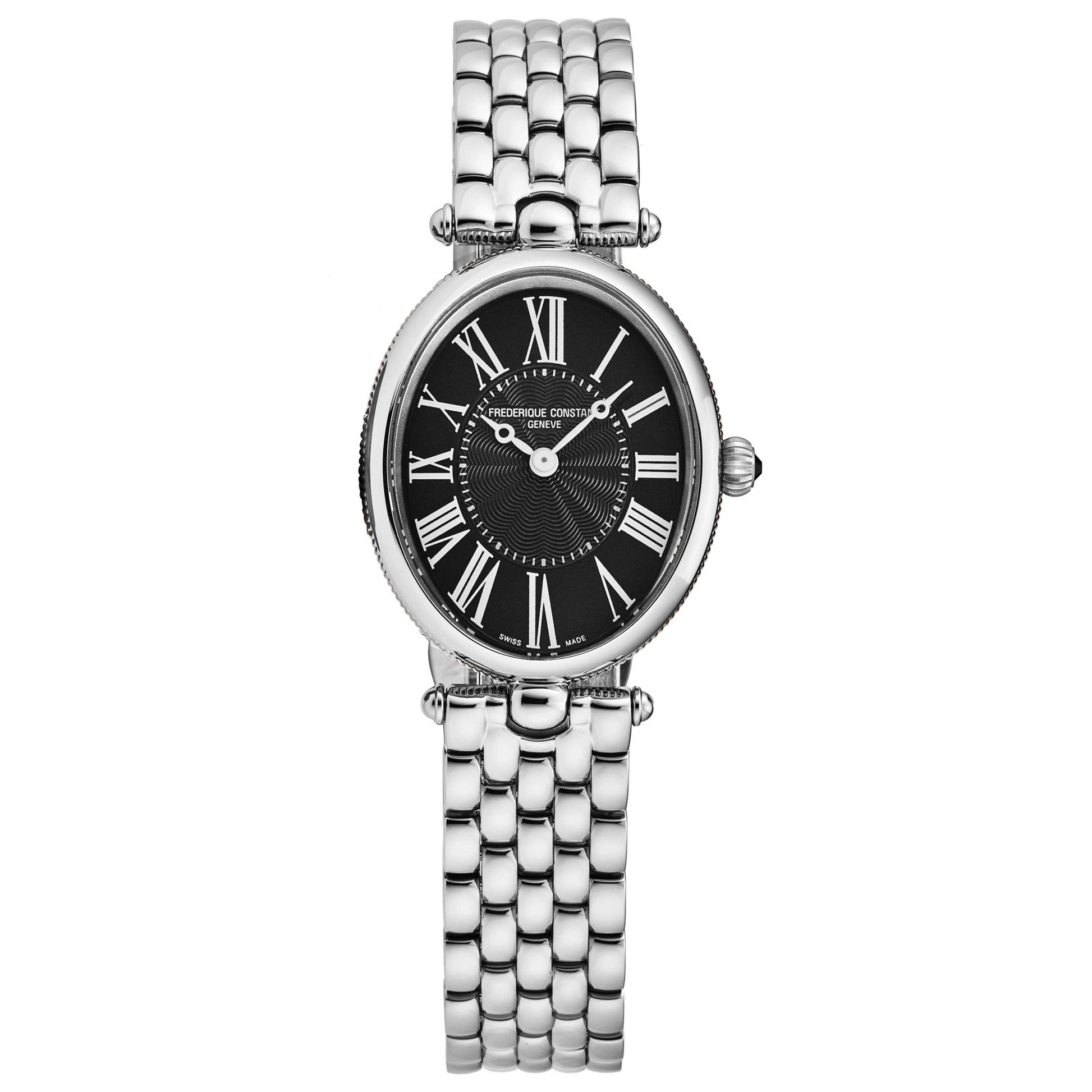 Front view of Frederique Constant Art Deco Women's Quartz Watch FC200MPB2V6B