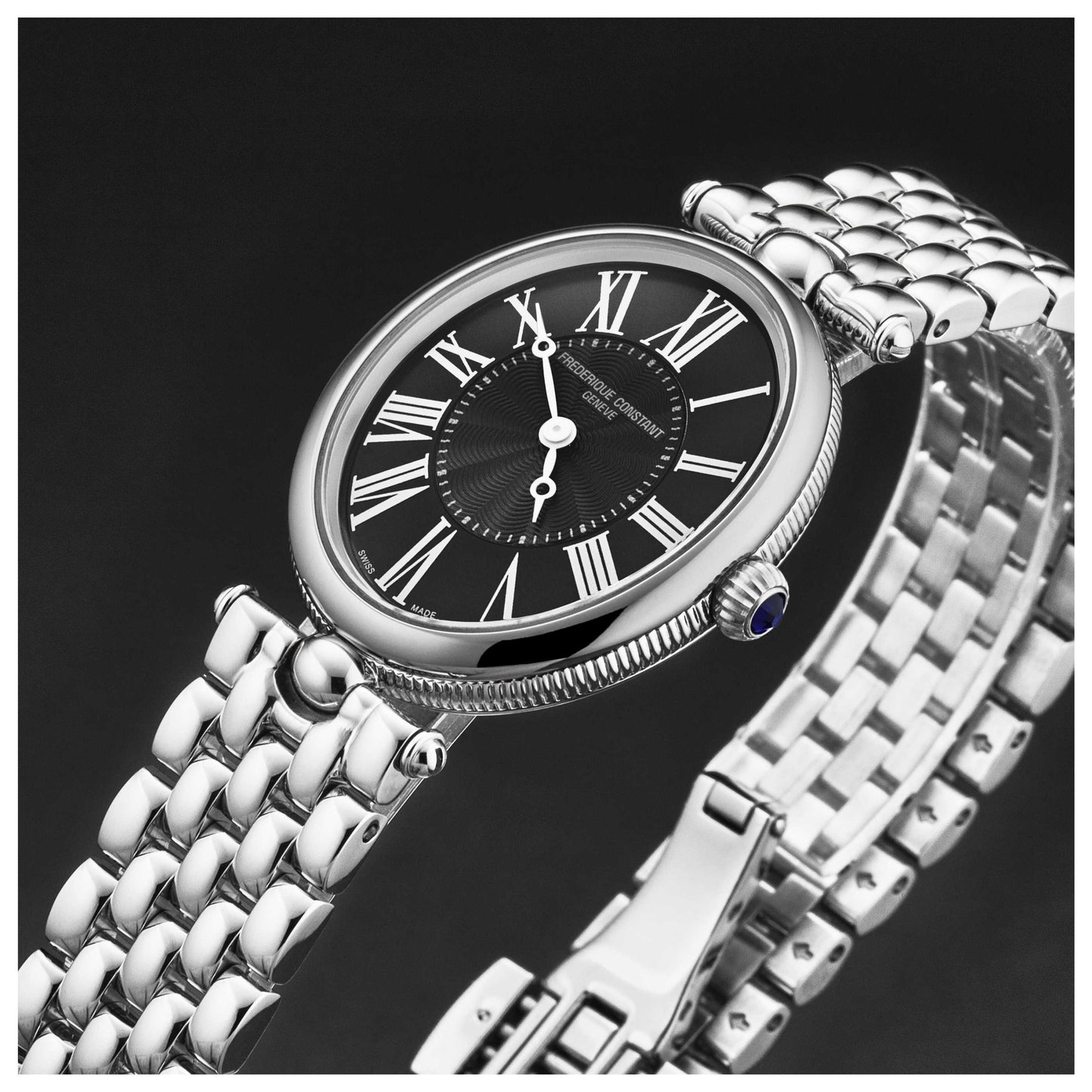 Frederique Constant Art Deco Women's Quartz Watch FC200MPB2V6B - Image #4