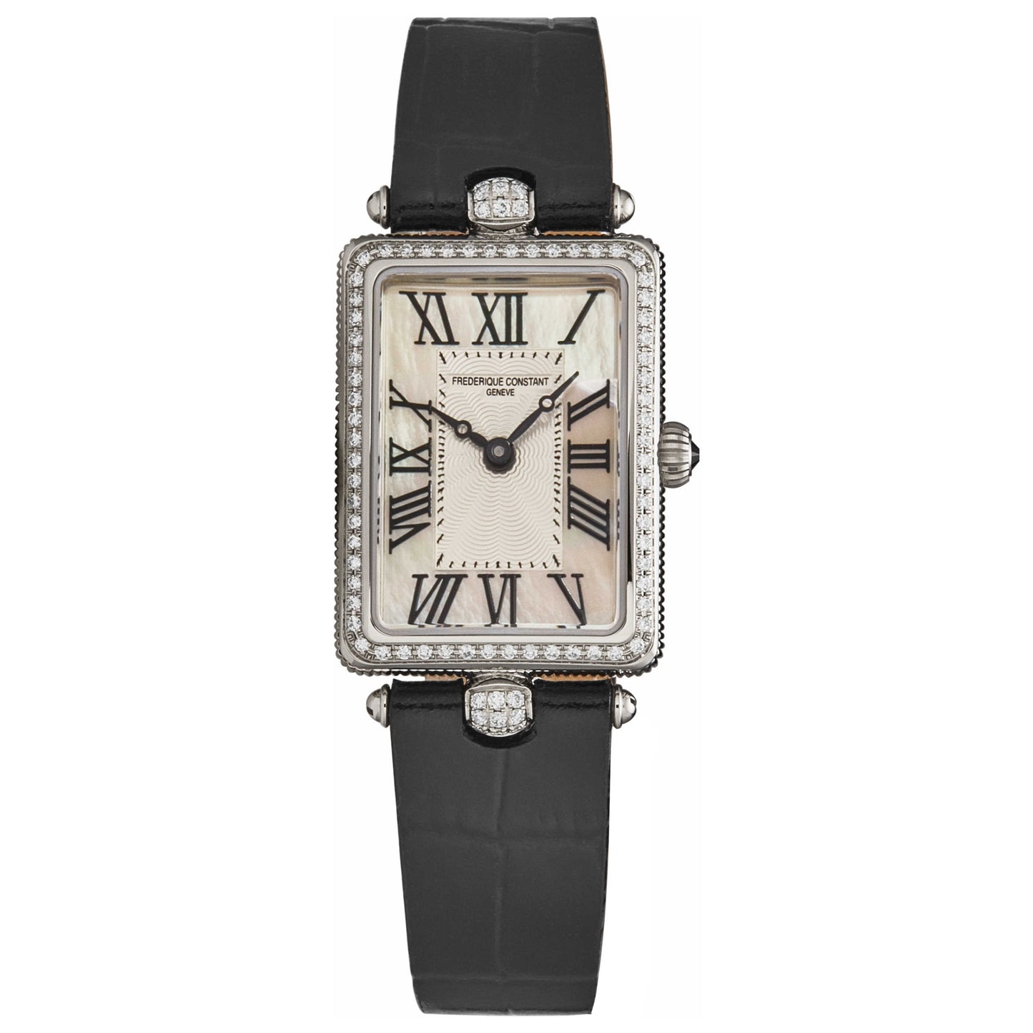 Front view of Frederique Constant Art Deco Women's Quartz Watch FC200MPW2ACD6