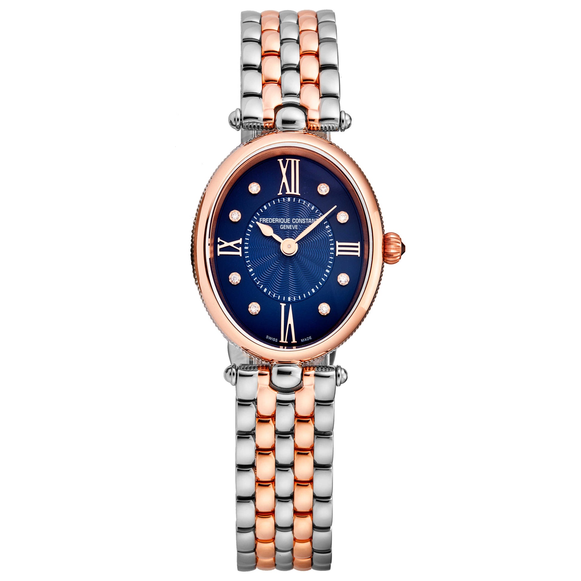Front view of Frederique Constant Art Deco Women's Quartz Watch FC200RMPN2V2B