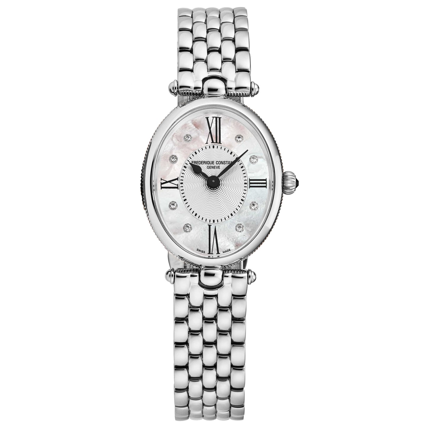 Front view of Frederique Constant Art Deco Women's Quartz Watch FC200RMPW2V6B