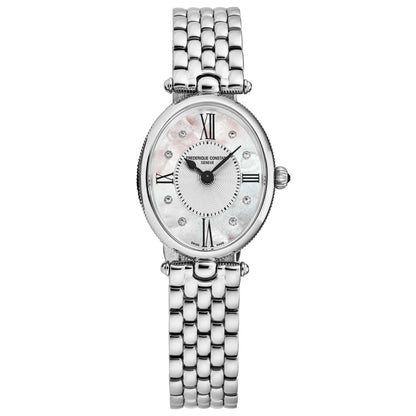 Front view of Frederique Constant Art Deco Women's Quartz Watch FC200RMPW2V6B