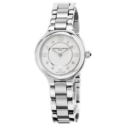 Front view of Frederique Constant Delight Women's Quartz Watch FC200WHD1ER36B
