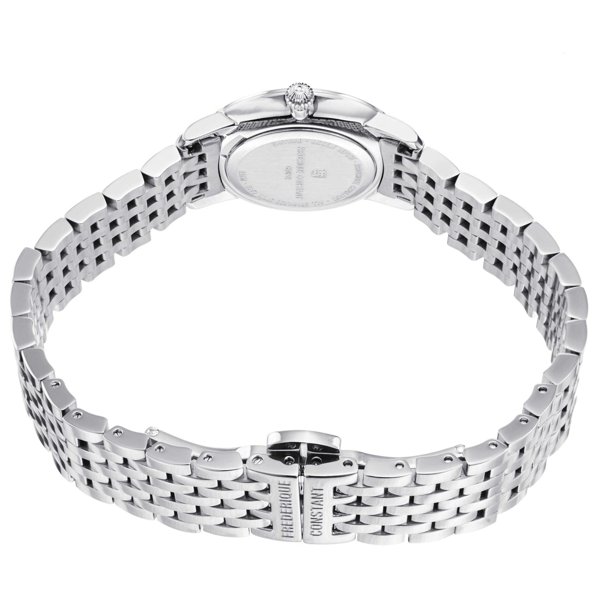 Frederique Constant Slim Line Women's Quartz Watch FC200WHDS6B - Image #4