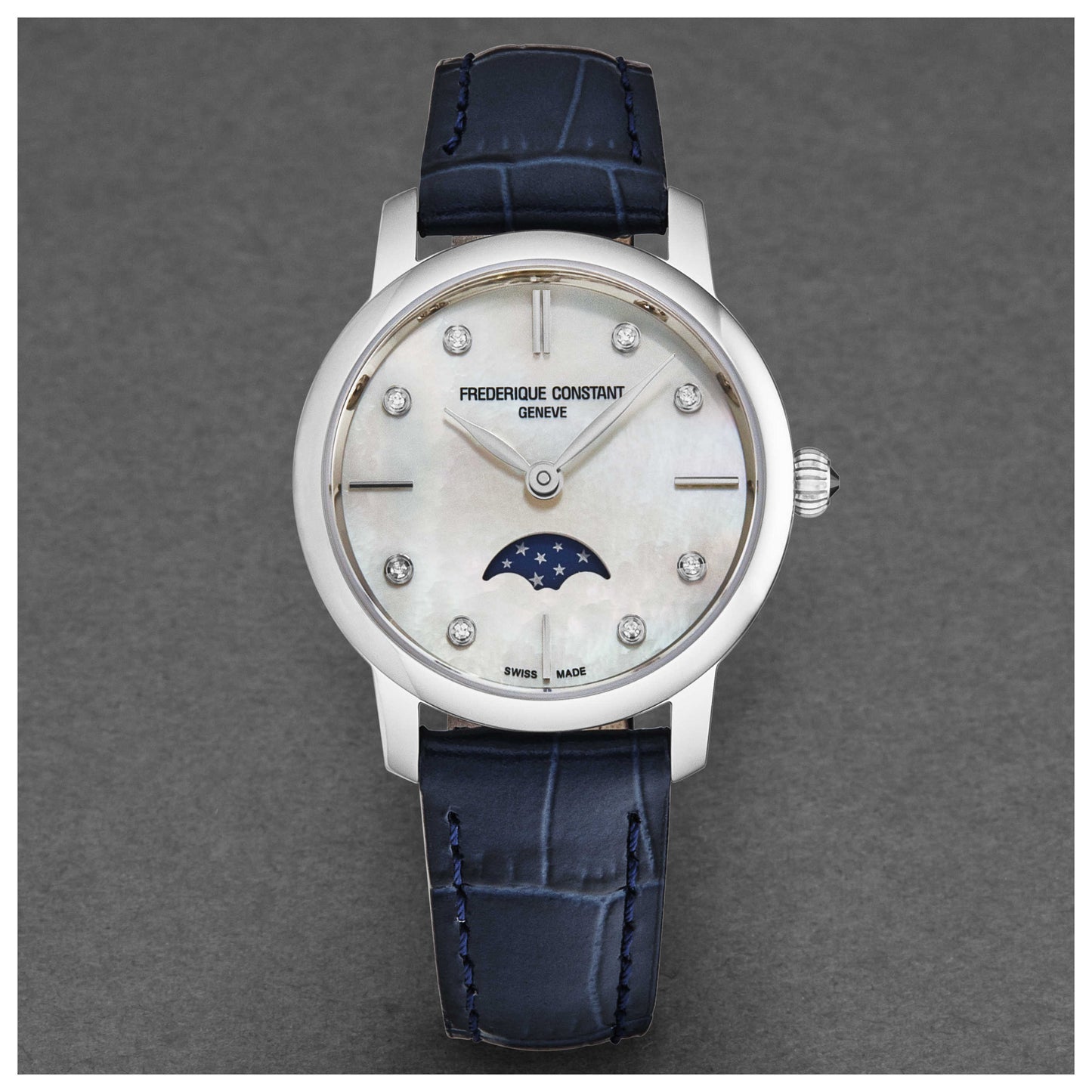 Frederique Constant Slim Line Women's Quartz Watch FC206MPWD1S6 - Image #3