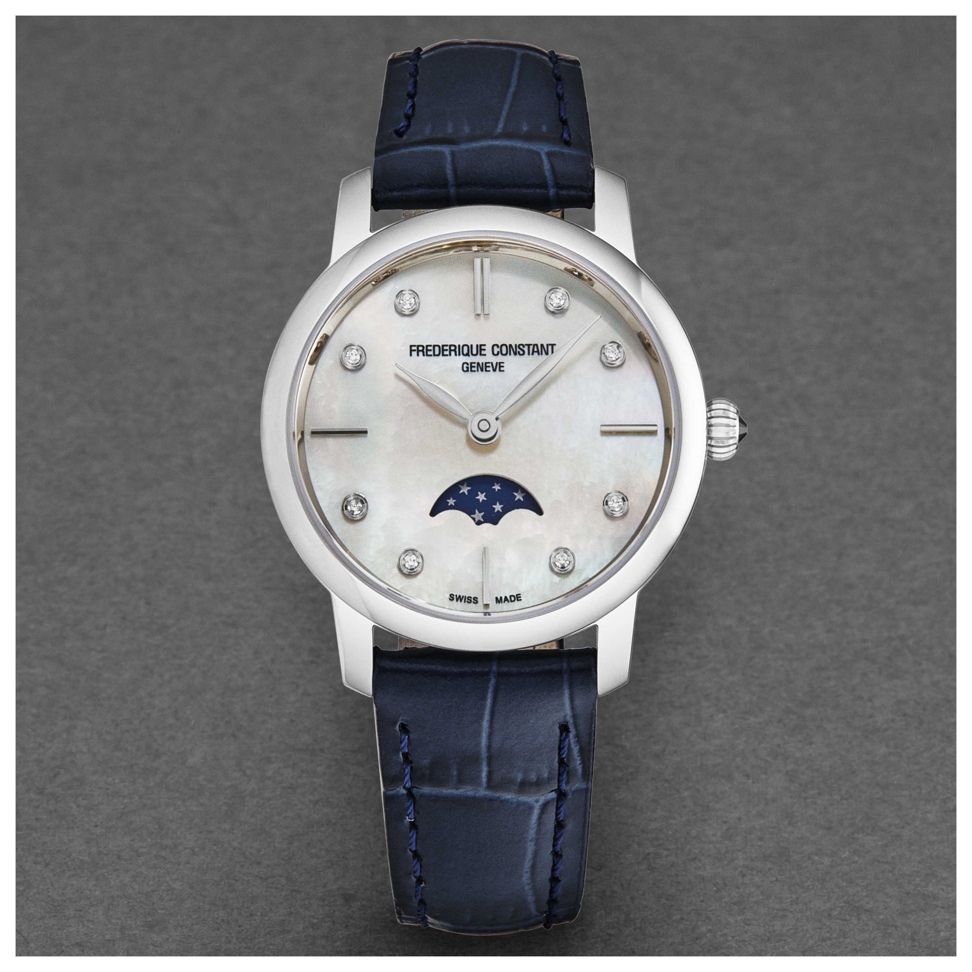 Frederique Constant Slim Line Women's Quartz Watch FC206MPWD1S6 - Image #3